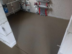 Стяжка пола пример работы 3